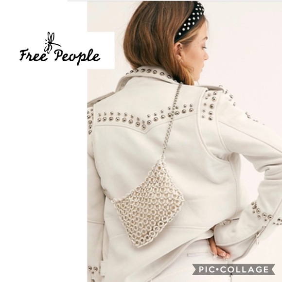 Free People Handbags - New Free People night after night beaded crossbody